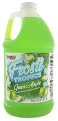 SNAPPY bottle front label showing green apple flavor and clear instructions for easy use