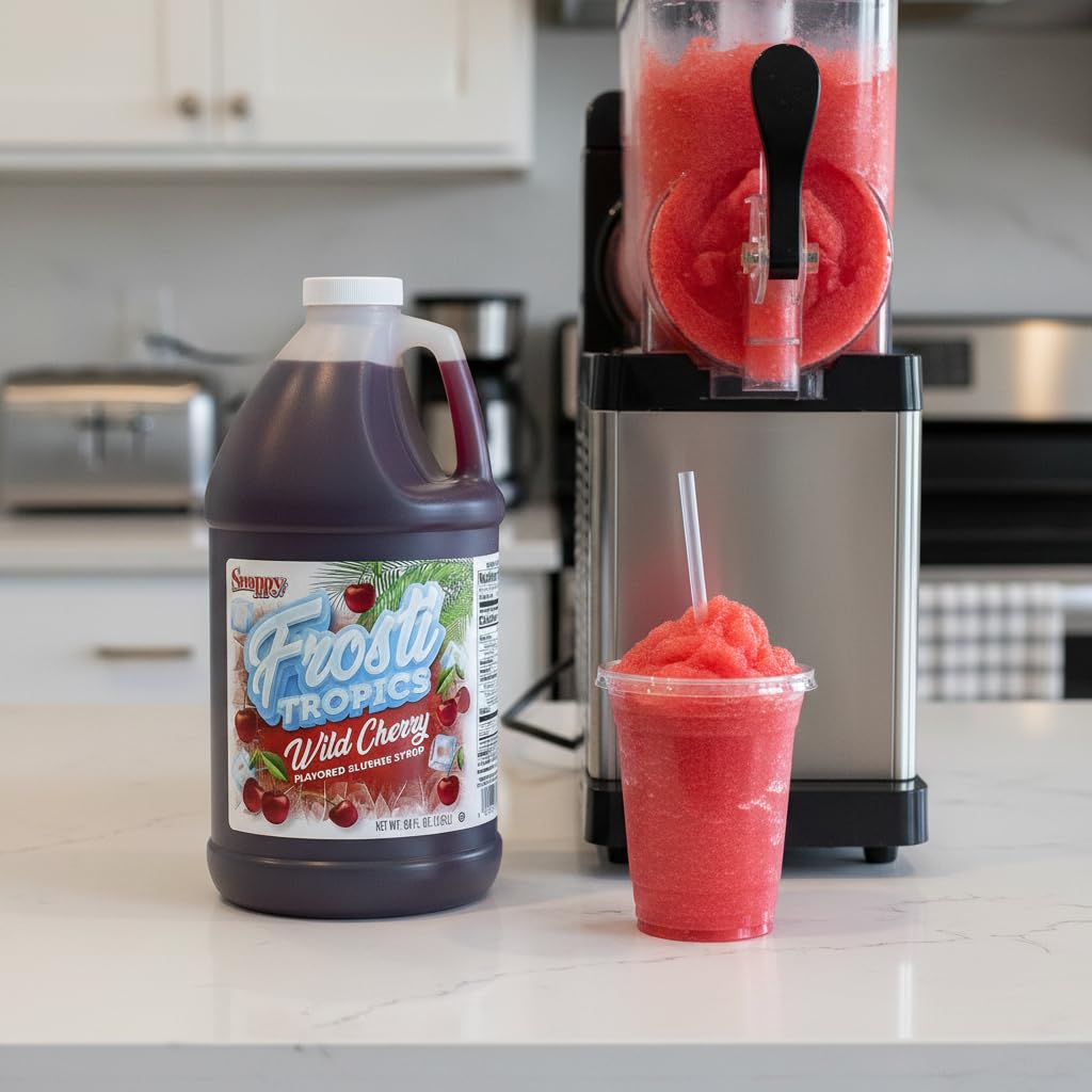 SNAPPY pouring syrup close-up demonstrating smooth concentrate and easy mixing