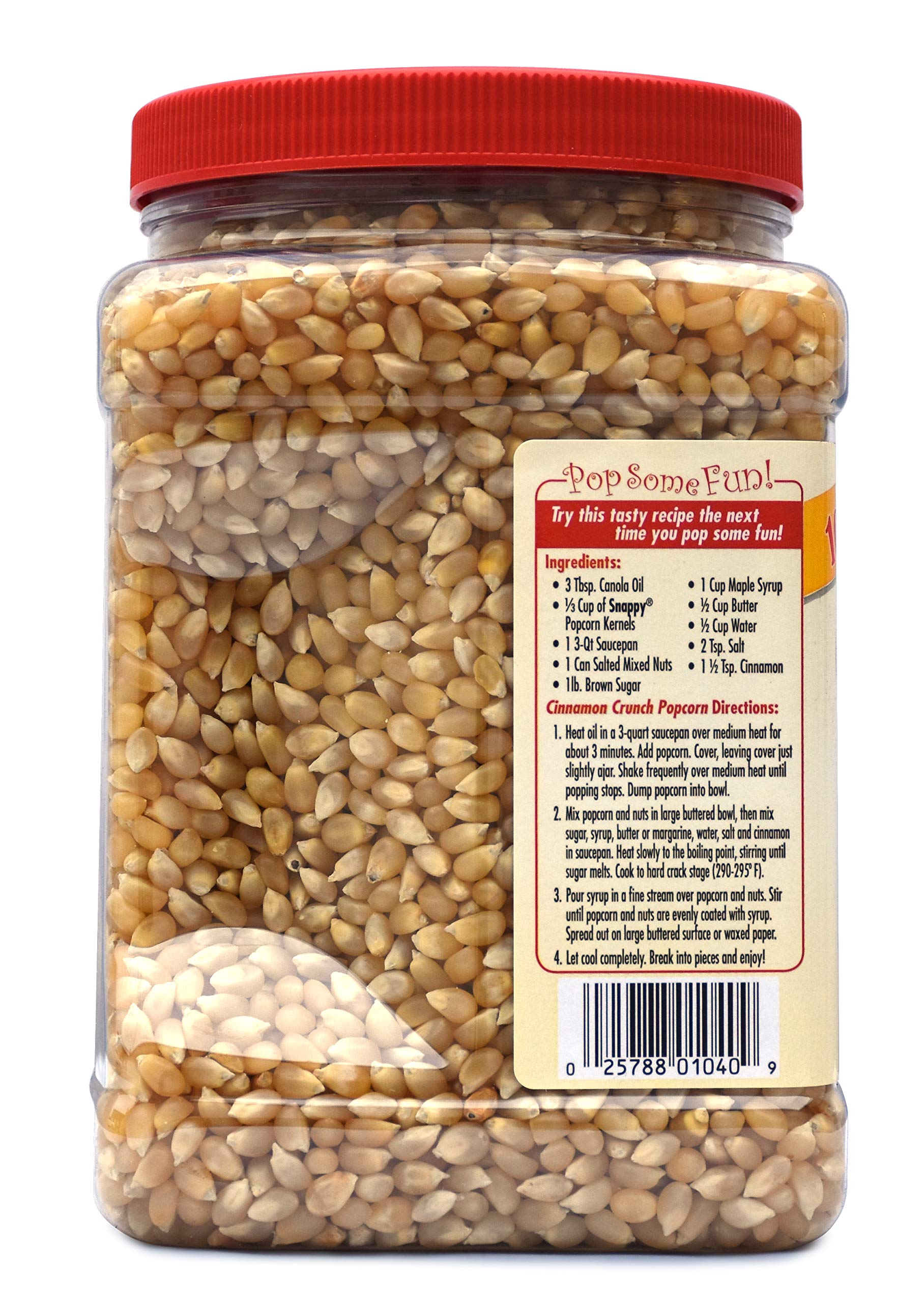 SNAPPY popped popcorn in bowl demonstrating light texture and fewer hulls for easy snacking