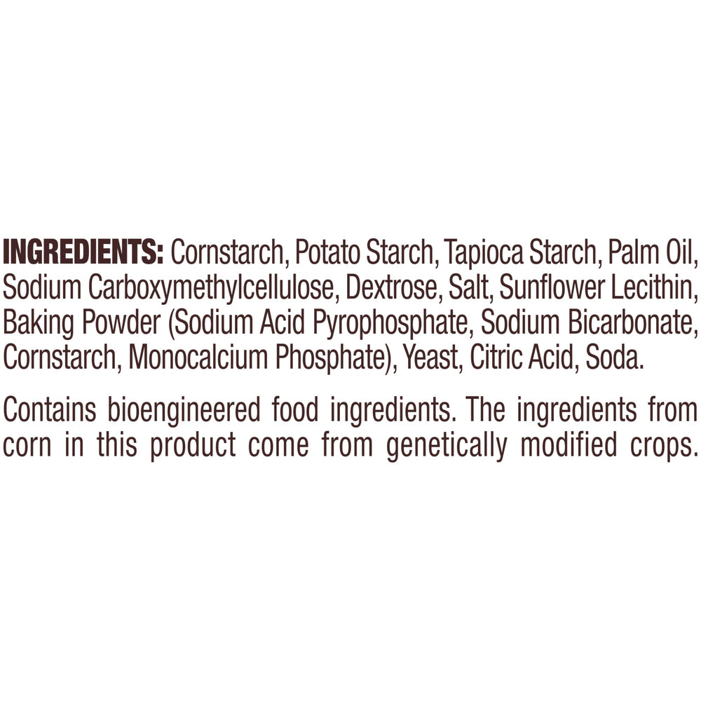 Snyder's of Hanover nutrition label close-up showing ingredients and calories