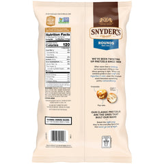 Snyder's of Hanover rounds packed in lunch container for convenient snacking