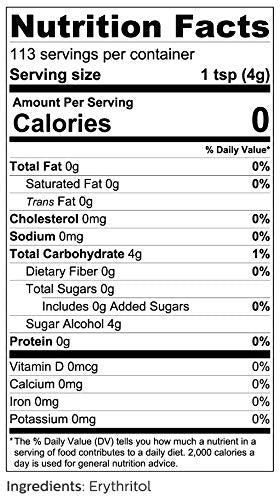 So Nourished bag beside kitchen scale showing 40oz size and pantry fit