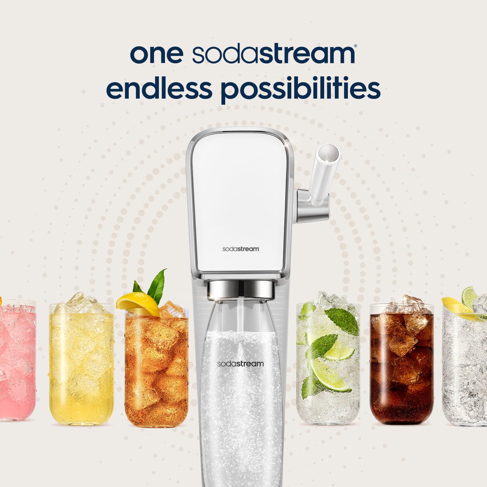 sodastream bubly Drops lime closeup of label highlighting natural flavor essence
