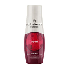 sodastream bottle front label showing brand and flavor for easy identification