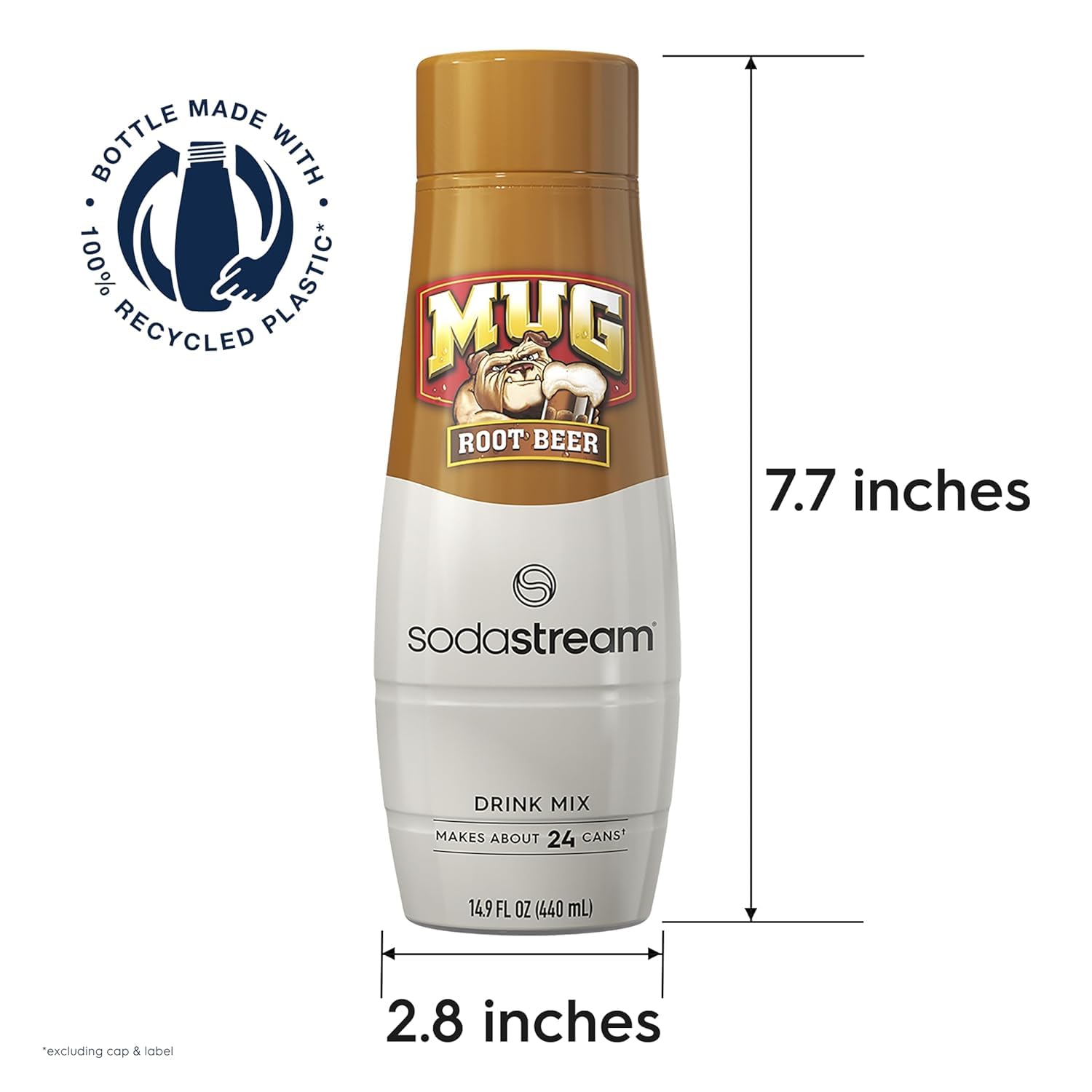 sodastream frothy root beer glass pour highlighting creamy foam