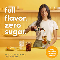 sodastream syrup pouring into sparkling water for instant root beer