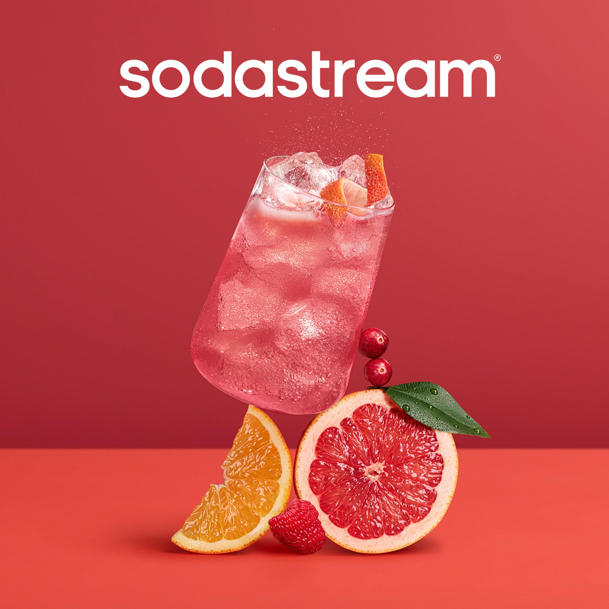 sodastream measuring to flavor line demonstrating correct portion for consistent taste