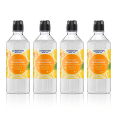 sodastream front package showing four pour bottles and brand convenience