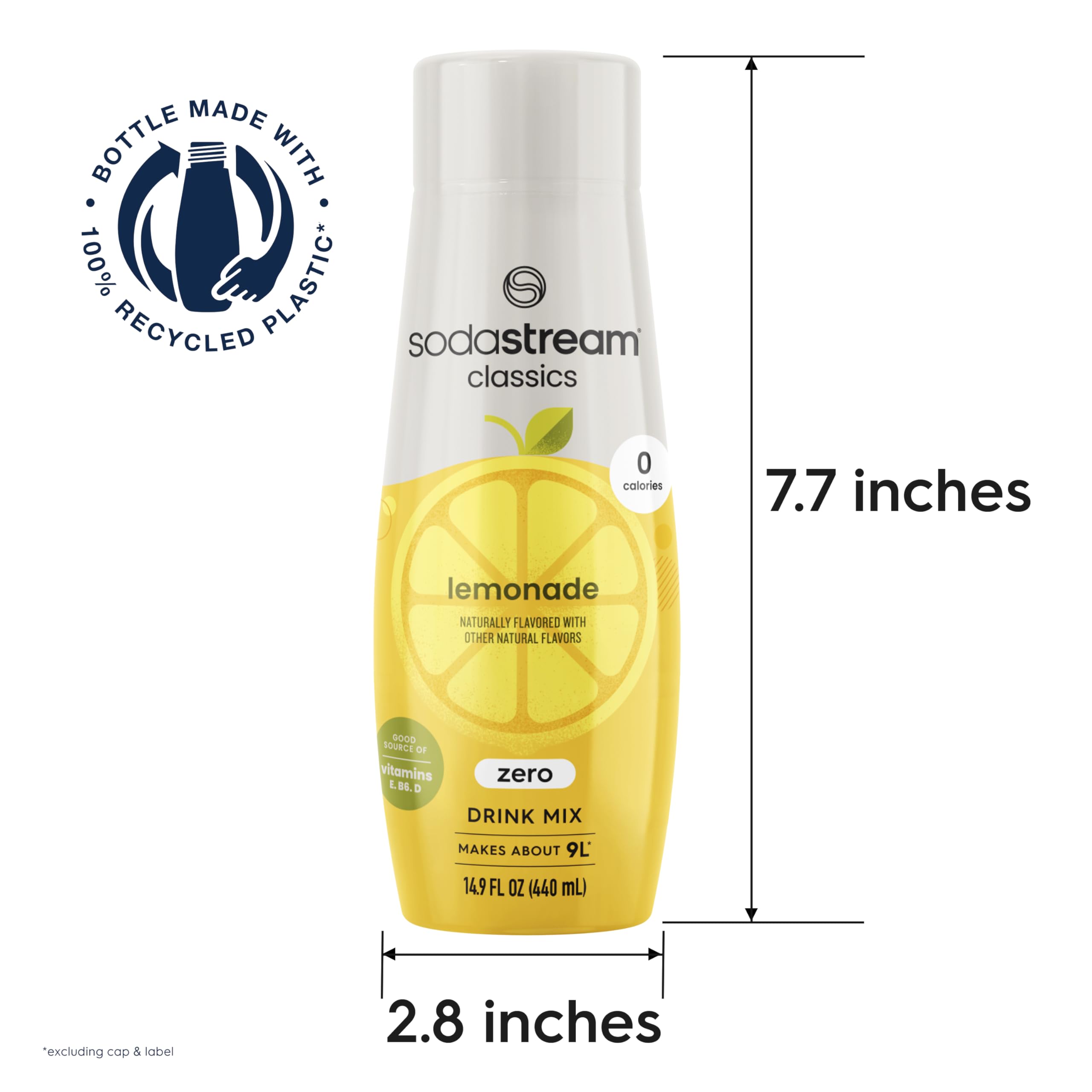 sodastream pouring concentrate into glass of sparkling water for quick refreshment