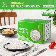 Soeos drained noodles in a bowl ready to dress for a quick meal