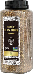 Soeos front packaging 18 oz showing product and brand, keeps pepper fresh