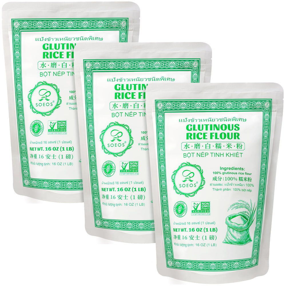 Soeos front packaging 48oz bag showing product and size benefit