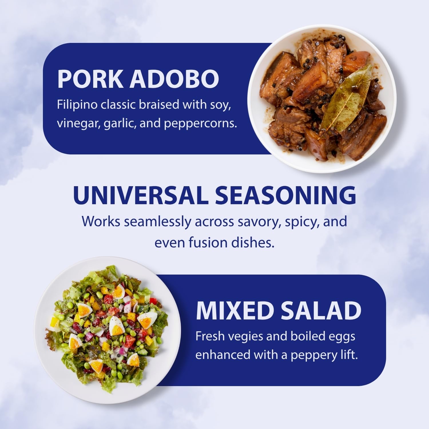 Soeos product label close-up showing ingredients and weight clarity
