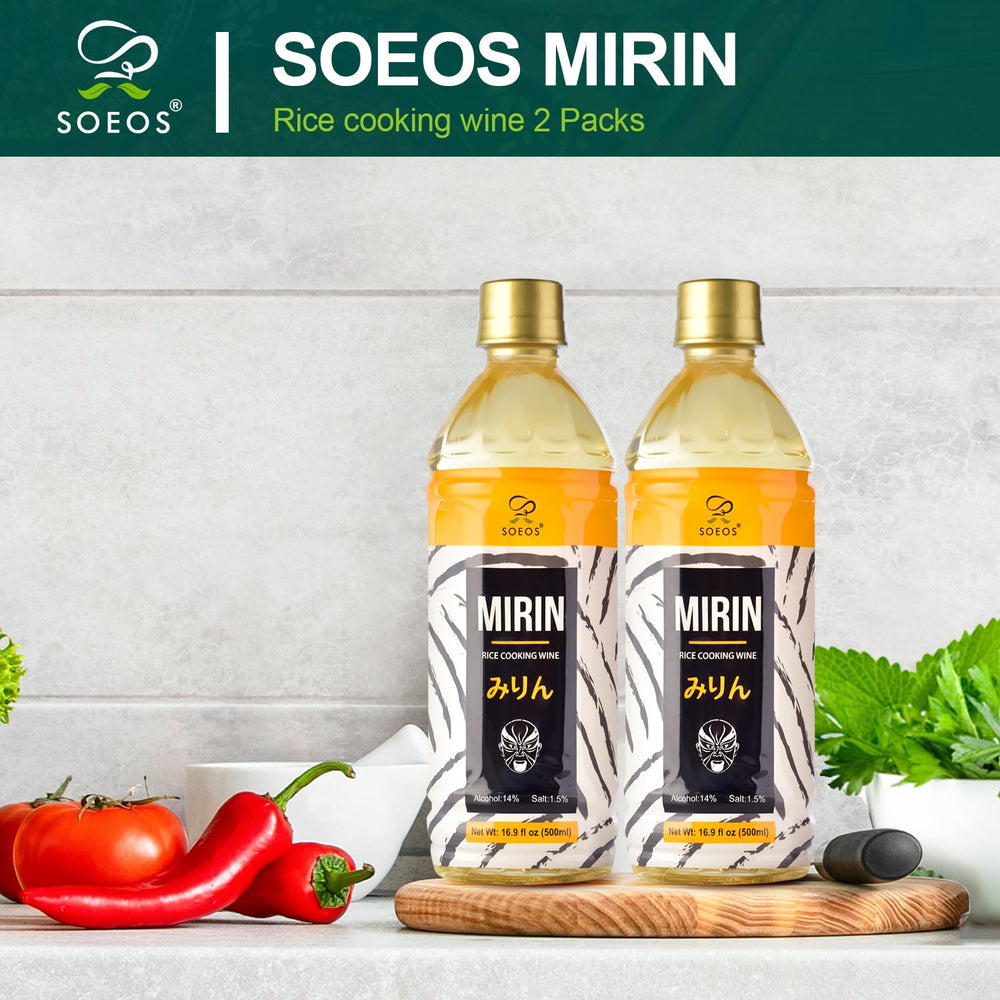Close-up of short-grain rice used in Soeos mirin highlighting premium grain