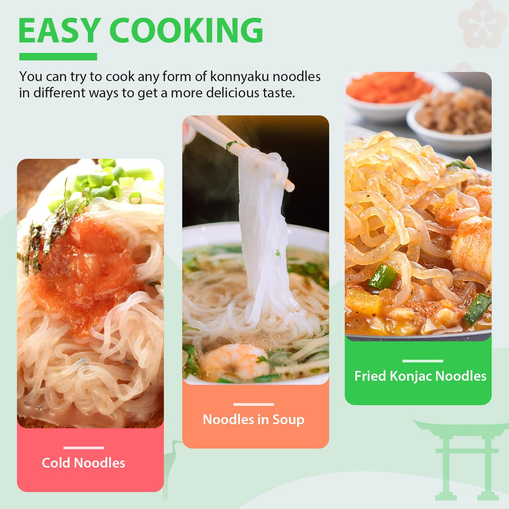 Soeos noodles pan-fried to improve texture and sauce adherence