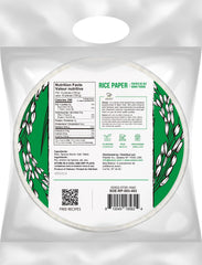 Soeos rice paper close-up of thin texture highlighting easy hydration benefit