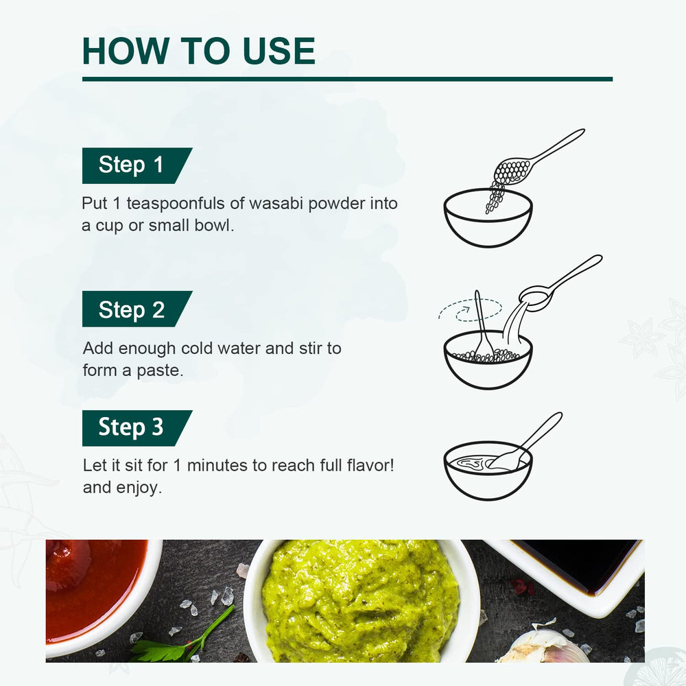 Measuring spoon with Soeos powder for consistent paste preparation