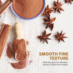 Soeos spoon measuring cinnamon for precise baking and consistent taste