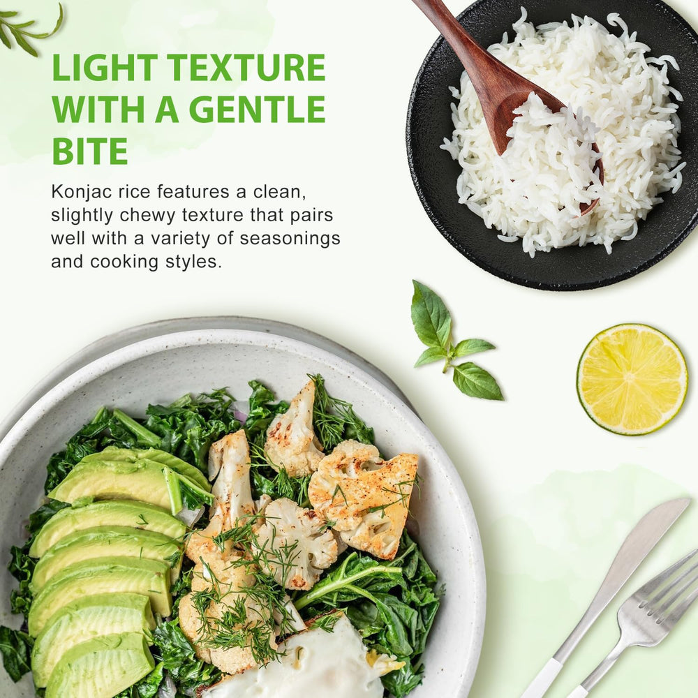 Soeos rice sautéed in pan to improve texture and flavor benefit