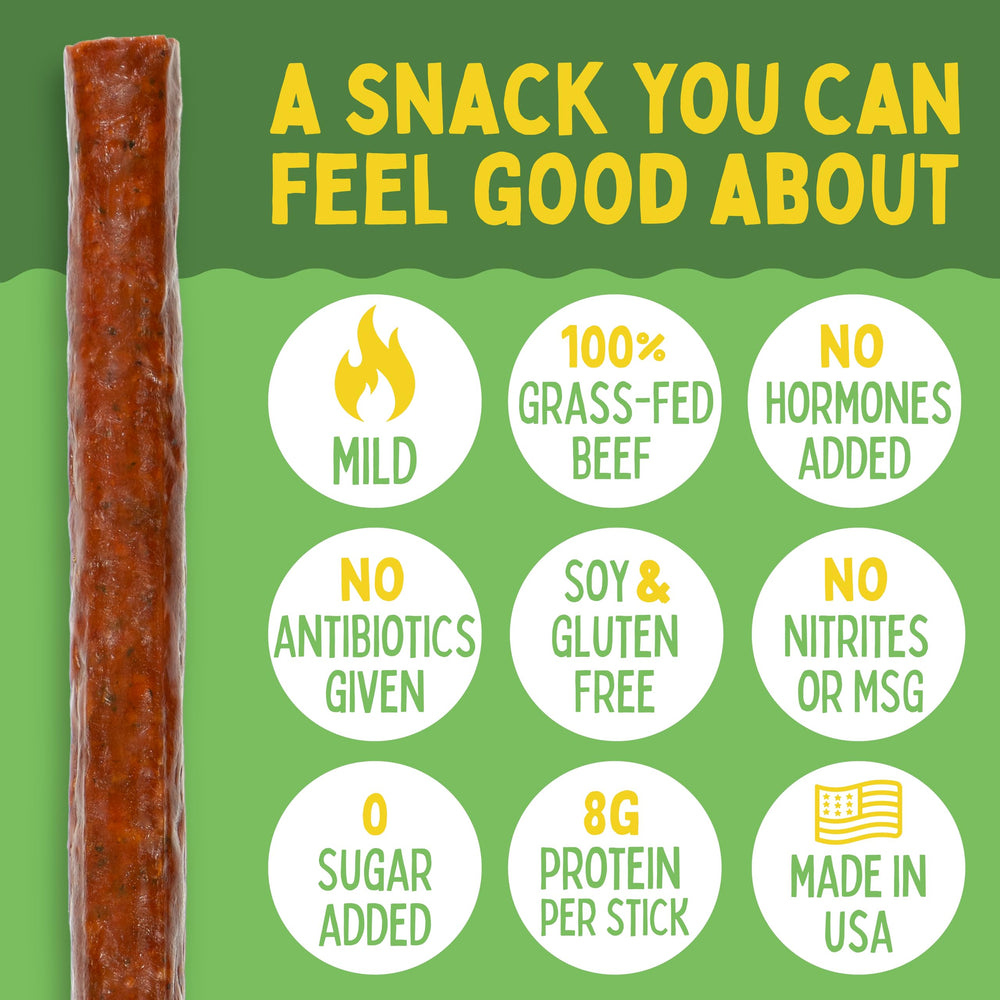 Sogo Snacks next to a ruler to show 1-oz portion size convenience