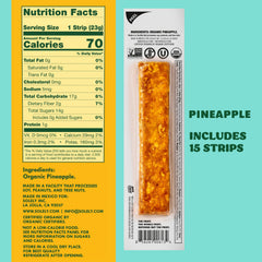 SOLELY several individually wrapped strips stacked for portable convenience