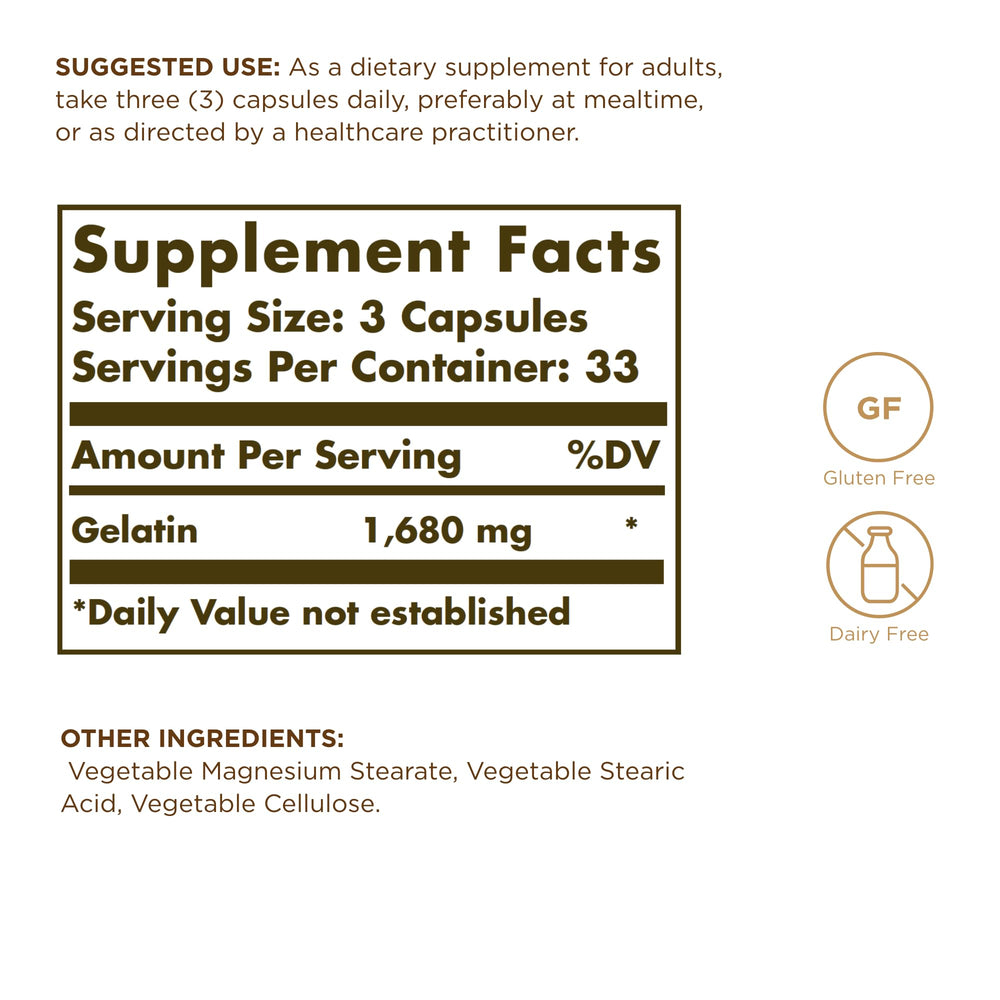 Solgar capsule close-up showing texture and smooth surface for easy swallowing