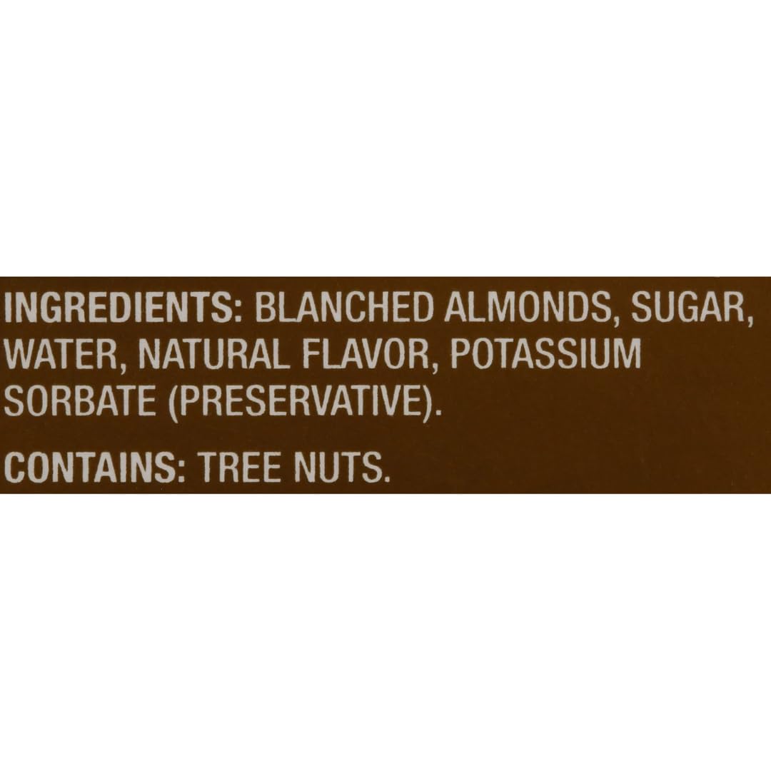 SOLO almond paste next to hand showing 8oz portion size for easy portioning