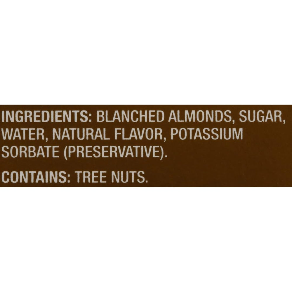 SOLO almond paste next to hand showing 8oz portion size for easy portioning