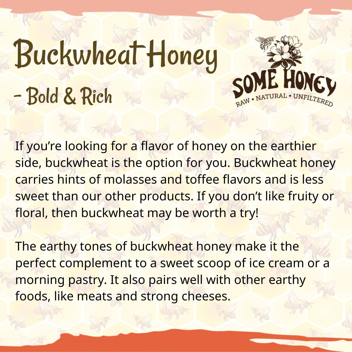 Some Honey close-up of jar lid showing secure seal and freshness benefit