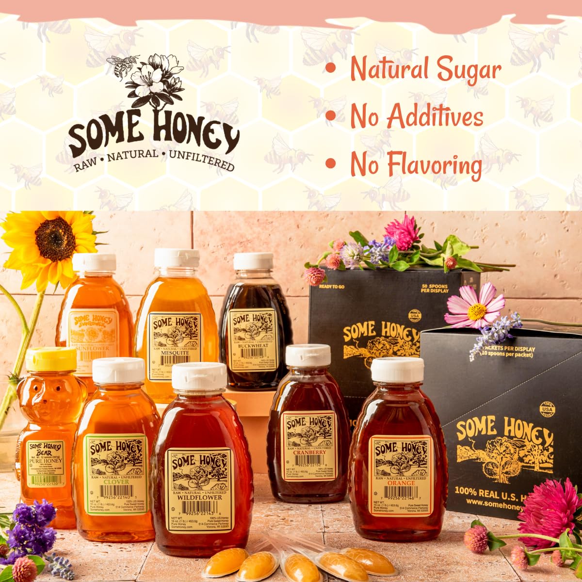 Some Honey stirred into tea demonstrating smooth sweetness and warm comfort