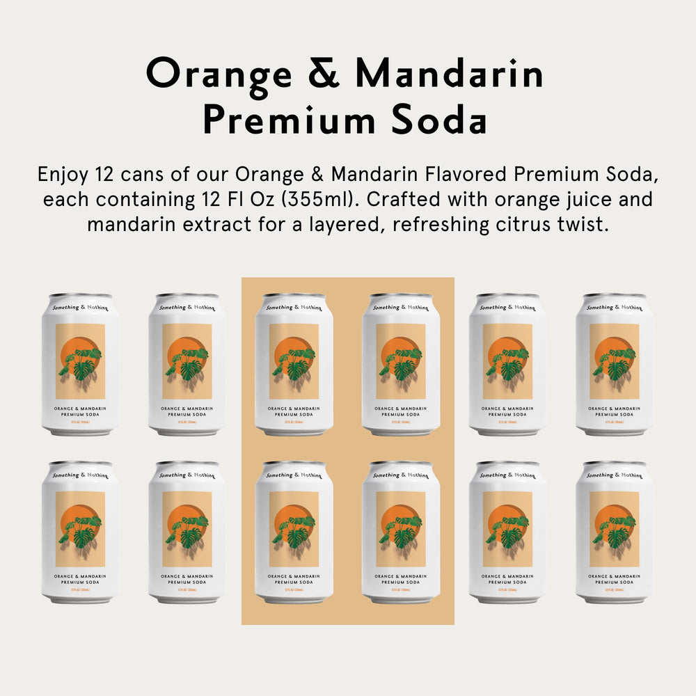 Something & Nothing can in hand demonstrating 12 oz size and convenient single-serve portion