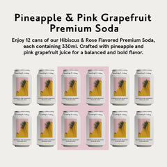 Something & Nothing can held in hand to show size and portability for on-the-go refreshment
