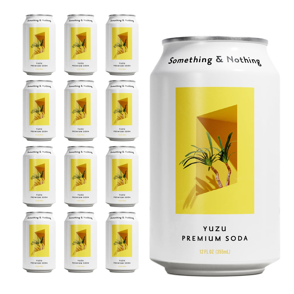 Something & Nothing front can showing yuzu label and refreshing look