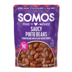 SOMOS close-up of pinto bean texture demonstrating tender consistency