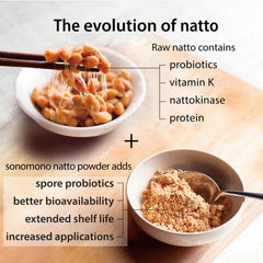 sonomono on yogurt illustrating mild flavor and probiotic boost