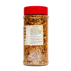 Sonoran Spice close-up of habanero flake texture highlighting vibrant color and potency