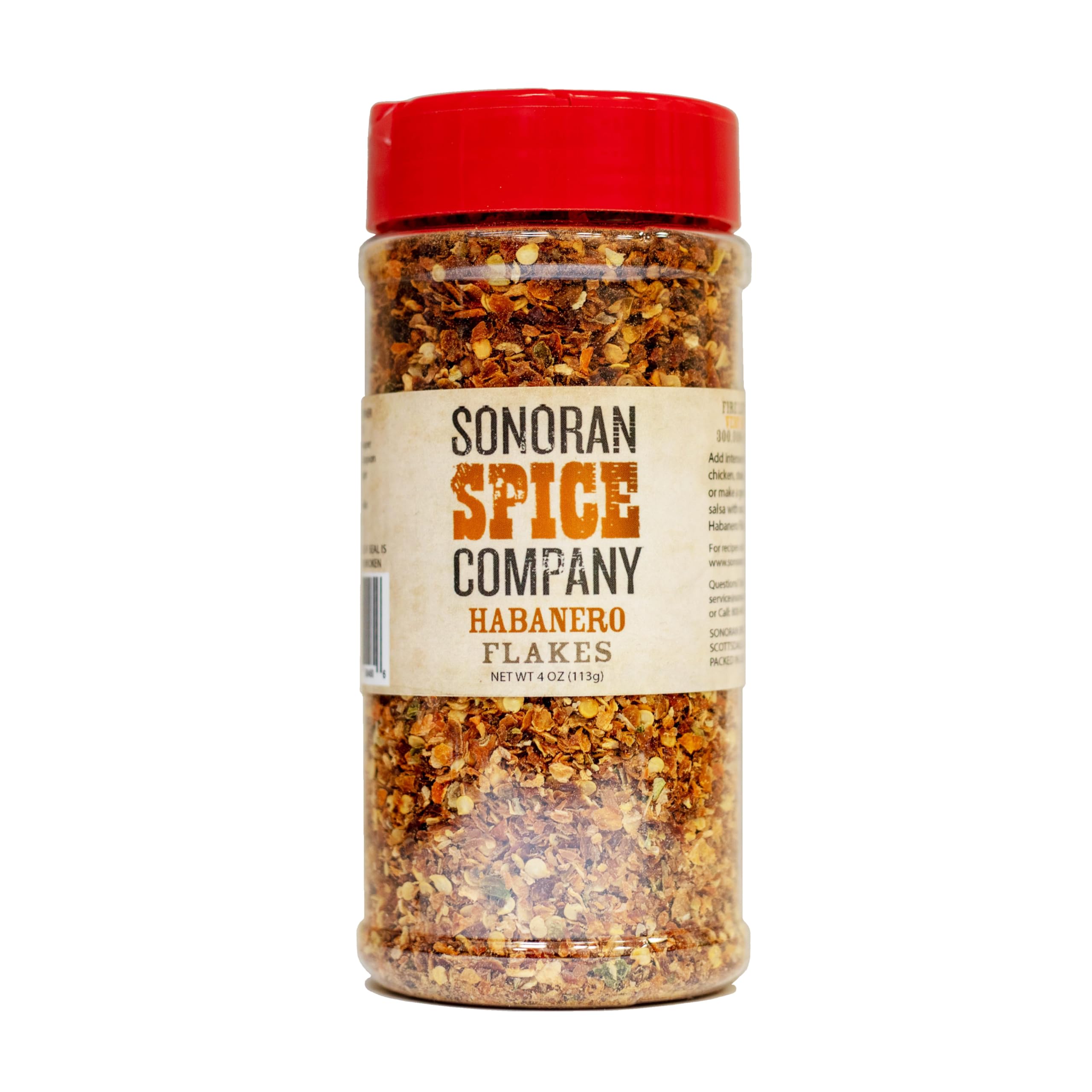 Sonoran Spice front packaging showing jar and label with clear product view and easy use
