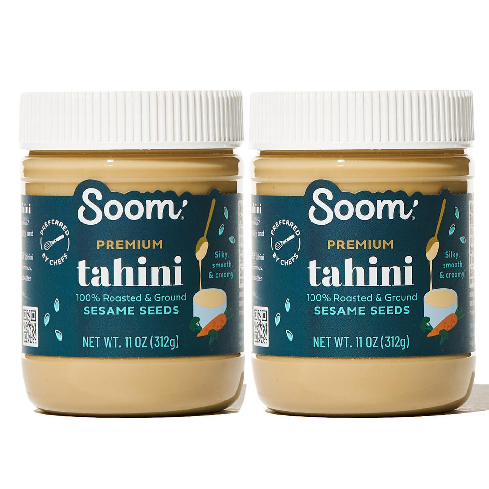 Soom jar front label showing brand and product clarity benefit