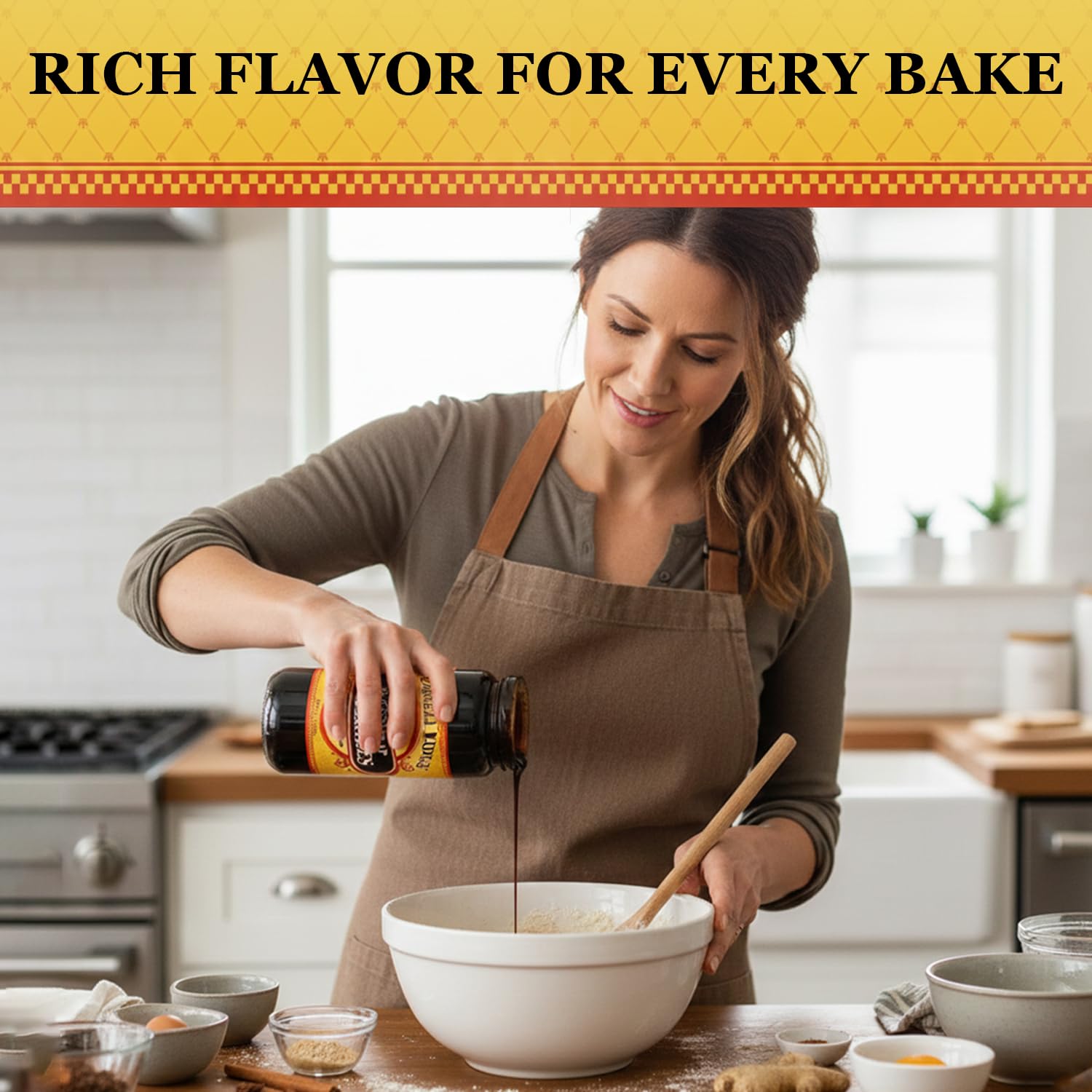 Sorrell Ridge jar in baking setting demonstrating use in cookies