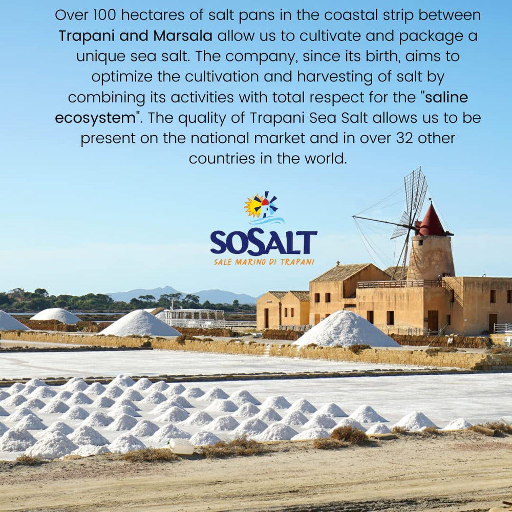 SOSALT Dal Mare close-up of fine grains demonstrating pure texture and consistency