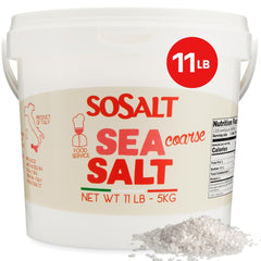 SoSalt Dal Mare Di Trapani front bucket showing packaging and size benefit