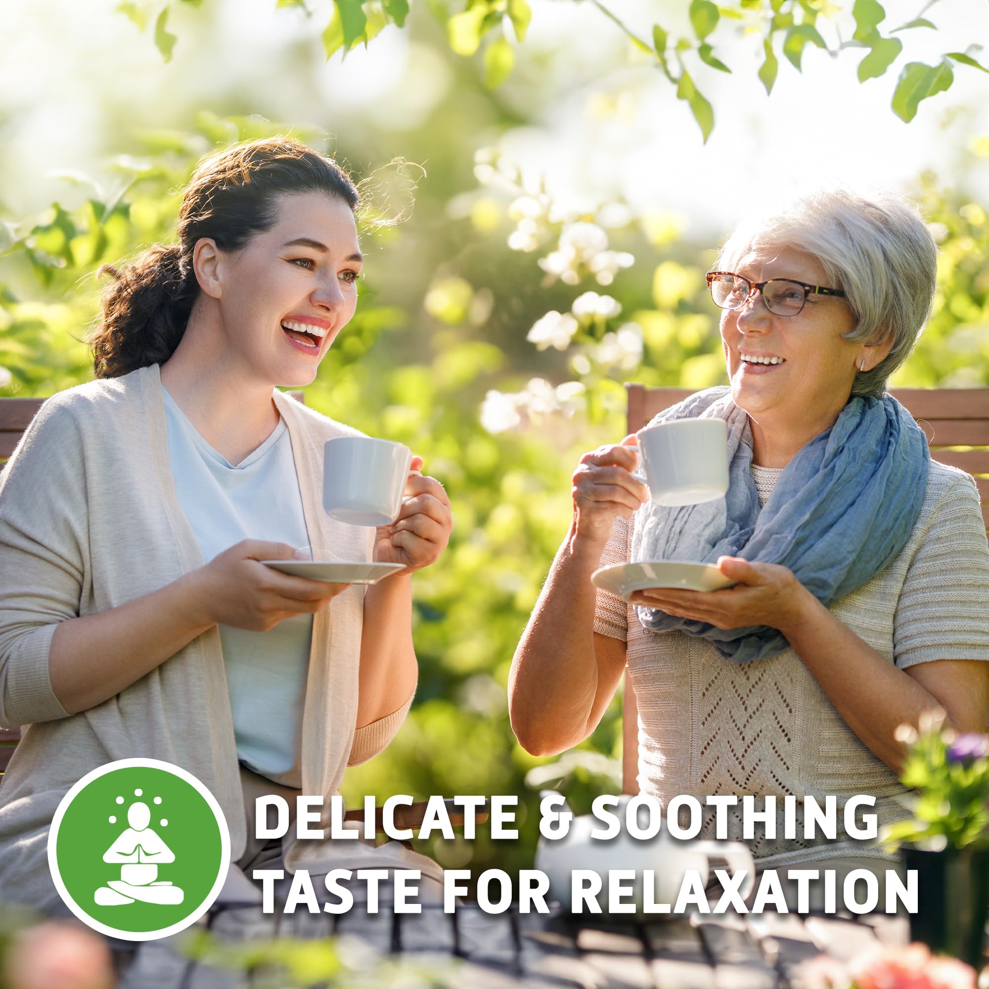 Sou Zen tea served in a cozy setting with snacks - enhances relaxing rituals