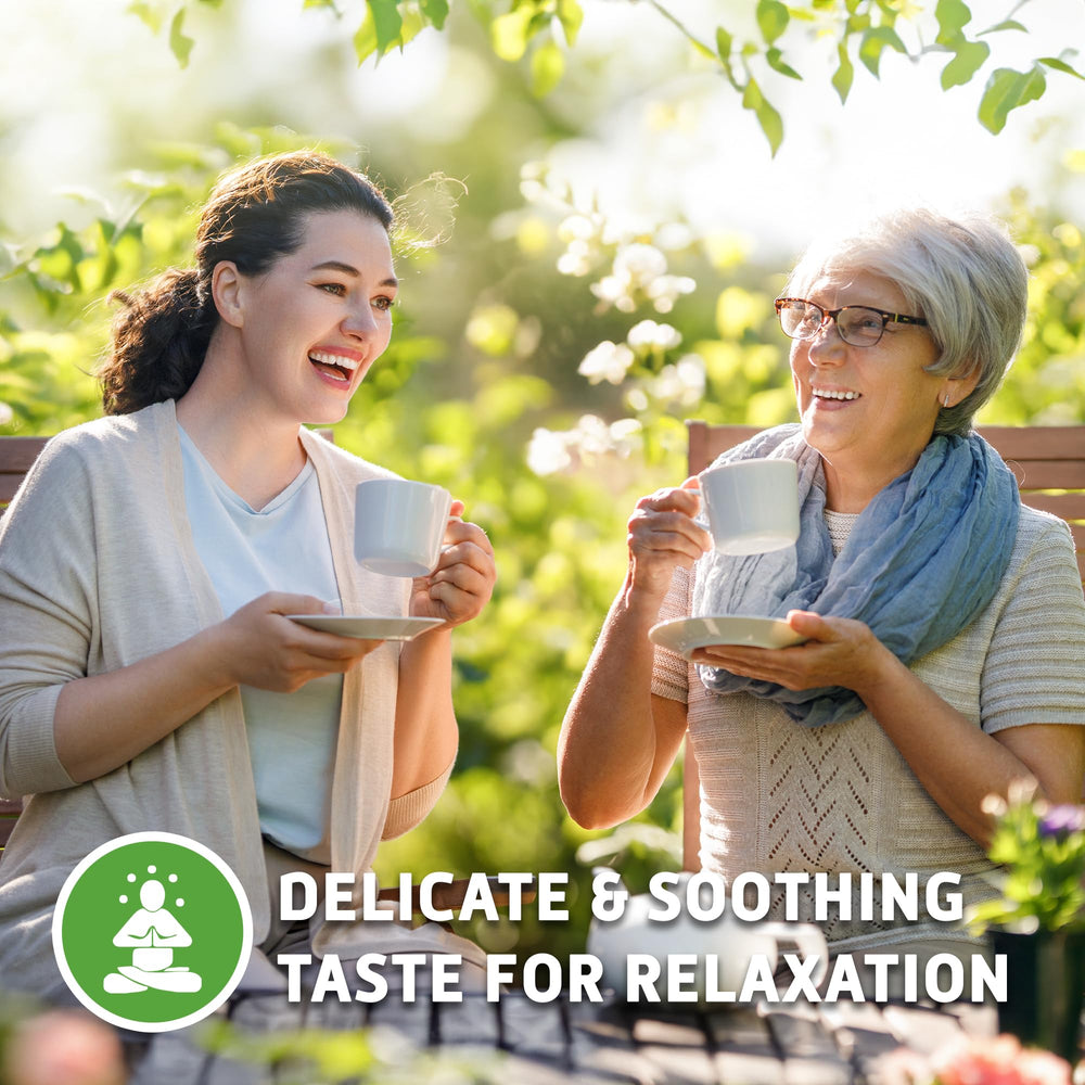 Sou Zen tea served in a cozy setting with snacks - enhances relaxing rituals