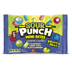Sour Punch open resealable bag ready to keep candy fresh