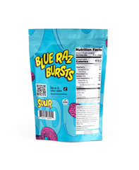 Resealable zipper on Sourboy 3.5 oz pouch emphasizing freshness and portability