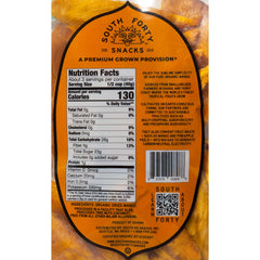 South 40 Snacks close-up of mango slice texture showing chewiness and natural fruit