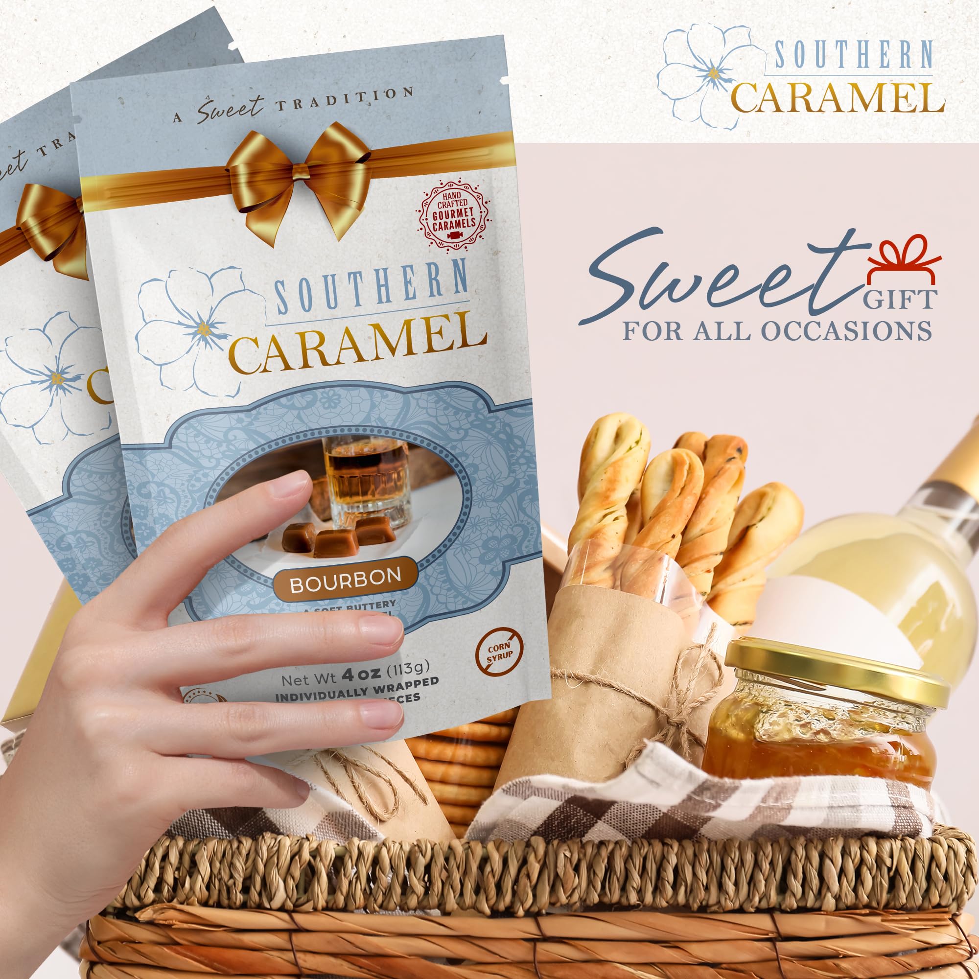 SOUTHERN CARAMEL close-up texture showcasing velvety melt and richness