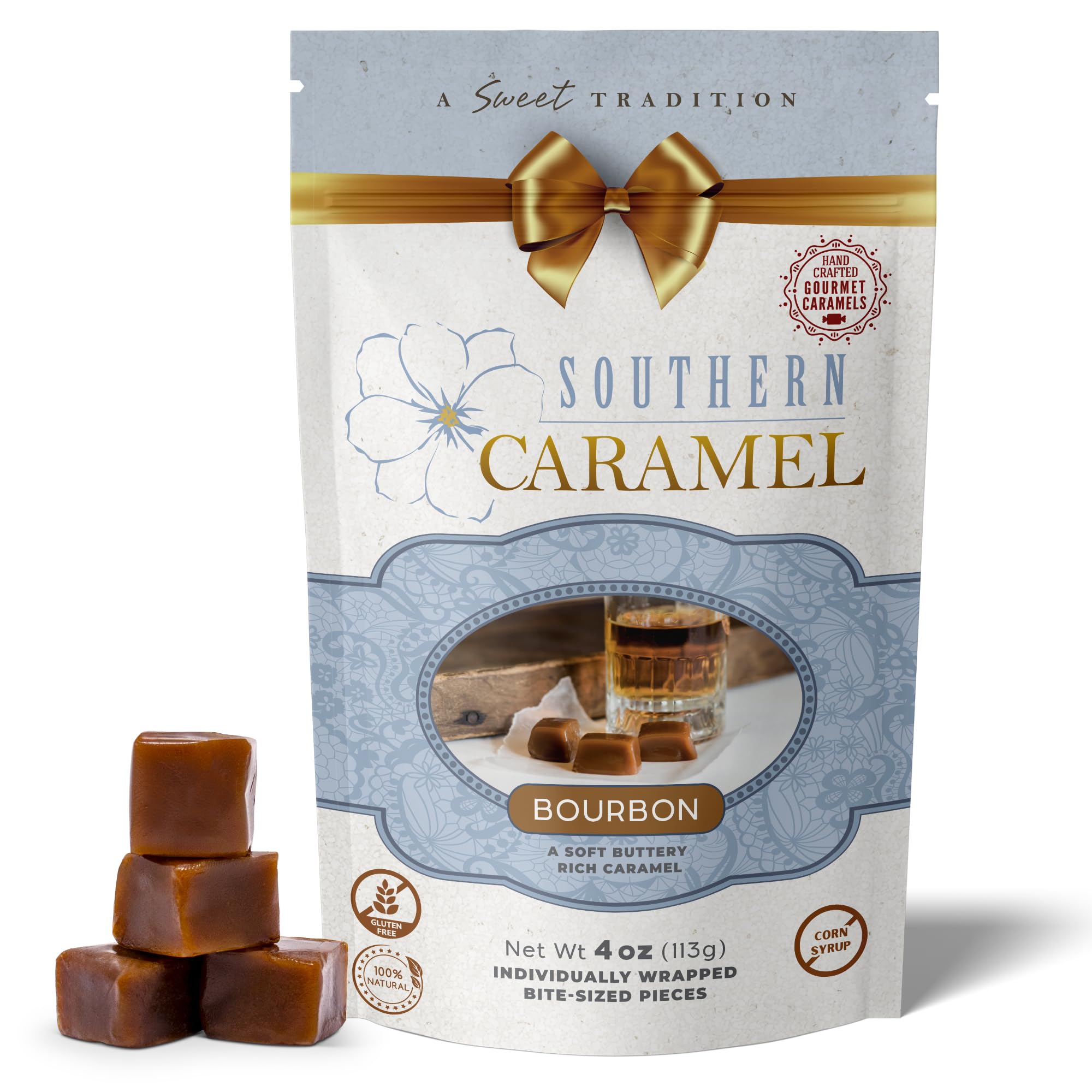 SOUTHERN CARAMEL front packaging showing brand and premium look