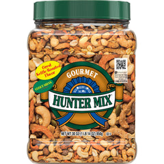 Southern Style Nuts front canister showing brand and 30 oz size for easy storage