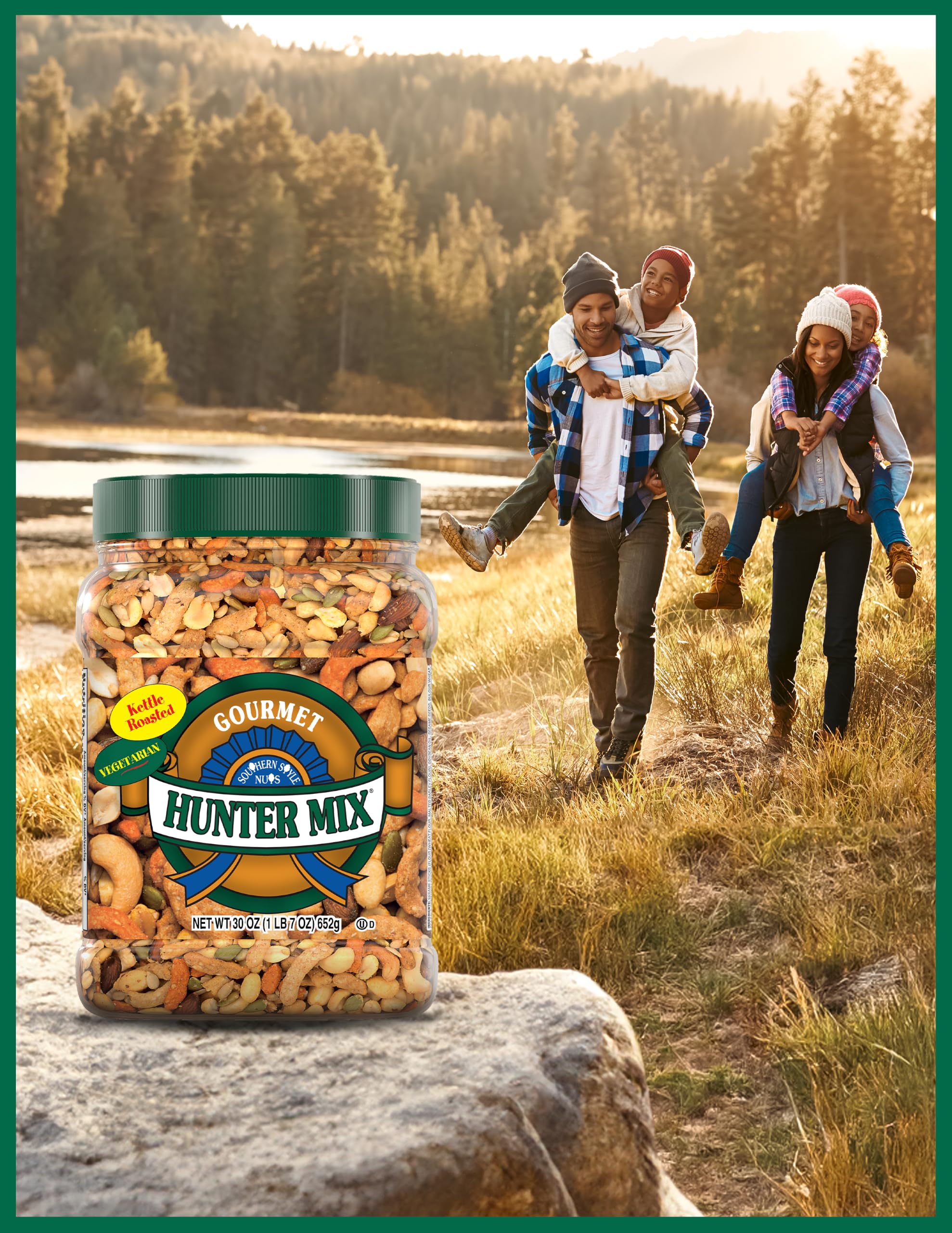 Southern Style Nuts label and ingredients close-up showing transparency and quality